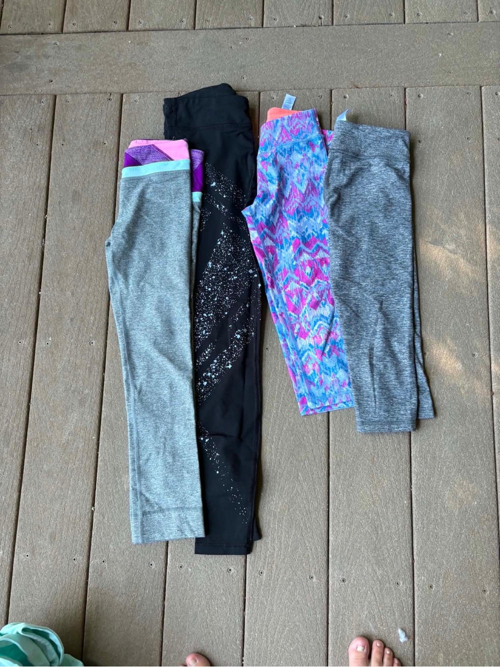 Ivivva Girls Mix & Match Leggings - Black, Gray, Pink, Purple, Blue